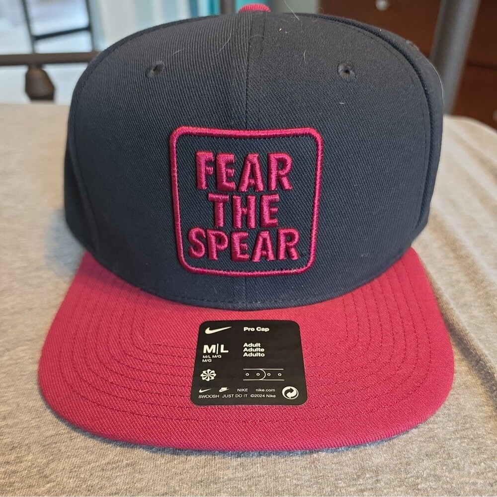 Florida State Seminoles Nike Pro Cap — "Fear The Spear" Snapback M/L New